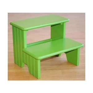  Carved Lines Step Stool   Color Green Toys & Games