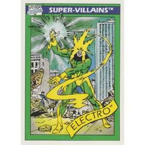  Electro #58 (Marvel Universe Series 1 Trading Card 1990 