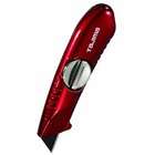 Tajima VR101 Red Fixed Blade Premium Utility Knife with 3 V REX Blades