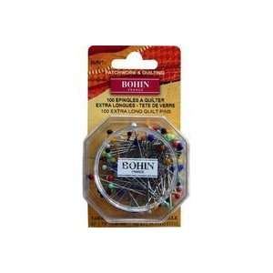  Quilting Glass Head Pin Size 30   1 7/8in 100ct (5 Pack 
