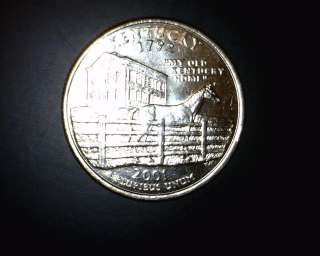 2001 P Kentucky Unc. State quarter Coin  