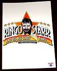 1989 ringo starr his all starr band program signed by