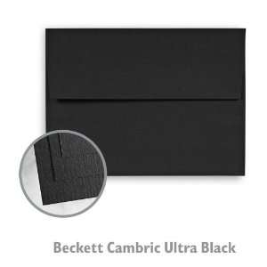  Beckett Cambric Ultimate Black Envelope   1000/Carton 