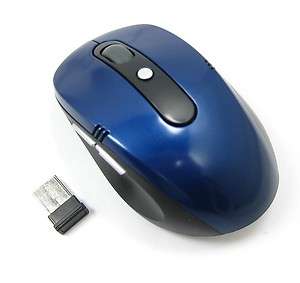   Buttons Optical Wireless Mouse For Toshiba Logitech Acer Blue P107