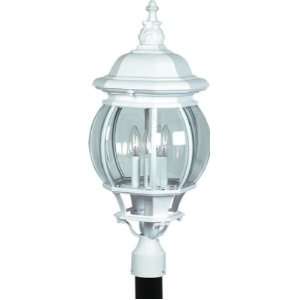 Artcraft Lighting AC8493WH Classico Large European Style Outdoor Post 