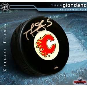  Mark Giordano Calgary Flames Autographed/Hand Signed 