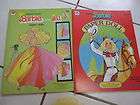 LOT OF 3 VINTAGE 70S 80S PAPER DOLL BOOKS NEAR MINT  