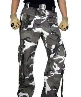 ClotheSpace Mens Military Snow Camo Cool Pants MP20 W38  