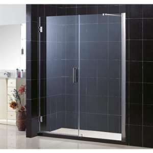 Bath Authority DreamLine UNIDOOR Frameless Adjustable Shower Door (54 