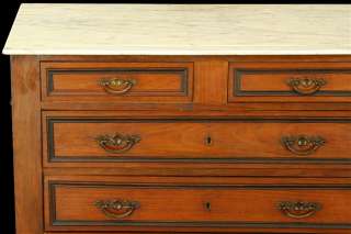 ANTIQUE FRENCH BIEDERMEIER CHEST OF DRAWERS VANITY  