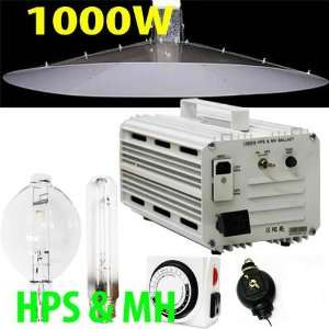  1000w Ballast HPS + Mh Bulb 40 Vertical Reflector Patio 