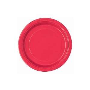  9 Red Paper Plates Toys & Games