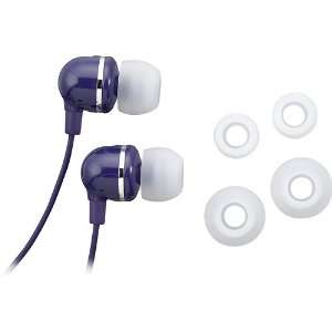  Dynex   Earbud Headphones Neodymium Magnets   Purple 3.5mm 