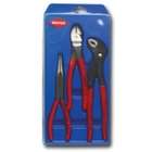 Knipex (KNP267487) 3 Piece Plier Set with 10 in. Cobra