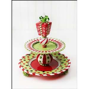 Department 56, Just Too Cute Collection, Two Tiered Platter  