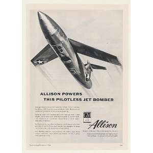   Martin Matador Allison J33 Turbo Jet Print Ad (47738)