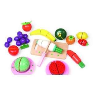  Non Toxic Wooden Fruit Basket Toys & Games