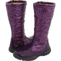   NATURINO Rubye Purple Patent Quilted BOOTS ~ 24/8 ~ 25/9 or 26/10