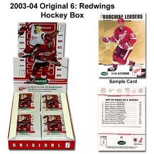  Parkhurst 2003 04 Nhl Original 6 Red Wings Hockey Box 