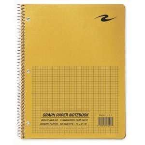   Roaring Spring Three Hole Punched Quadrille Notebook: Office Products