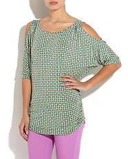Green (Green) N and Willow Green and Blue Willow Top  254288330  New 