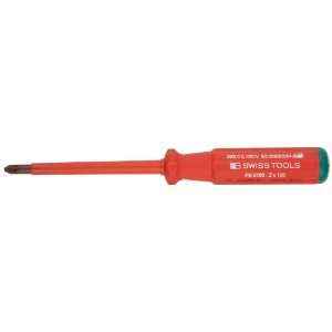   100 Insulated Screwdrivers for Mixed Screws Pozidriv 2 / Slotted