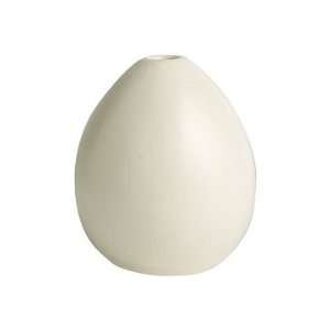  west elm Pure White Ceramic Egg