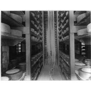   Cheese Curing Room,Kern Island Dairy, Kern County,CA