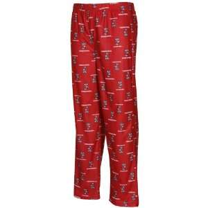   Cardinal Team Logo Flannel Pajama Pants (Medium)