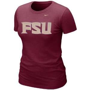  Nike Florida State Seminoles (FSU) Ladies Nice Logo Tri 
