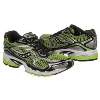Athletics Saucony Mens ProGrid Guide 4 Slime Green/Black Shoes 