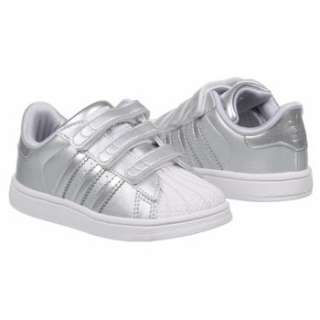   adidas Kids Superstar 2 Metallic Tod Silver/Silver/White Shoes