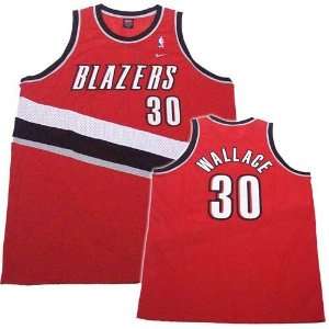  Nike Portland Blazers #30 Rasheed Wallace Red Swingman 