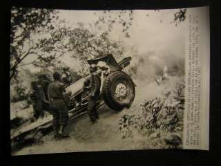 43 Sicily Italy American Artillery Unit WW2 Photo 249H  
