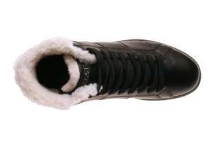 Lacoste Schuhe Observe Hi Fur Black  
