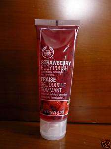 THE BODY SHOP ERDBEER Peeling Körperpeeling Scrub 75ml  