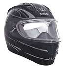CKX RR601 Black Widow Snowmobile Helmet Black/Whit​e Lar