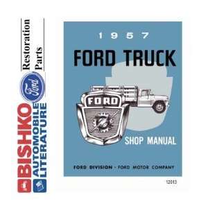 1957 FORD TRUCK Full Line Shop Service Manual CD