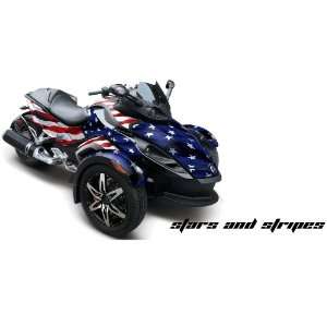  AMR Racing Fits: Can Am BRP Spyder Graphic Decal Wrap Kit 