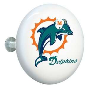  Topperscot Miami Dolphins 4 Pack of Drawer Knobs: Sports 
