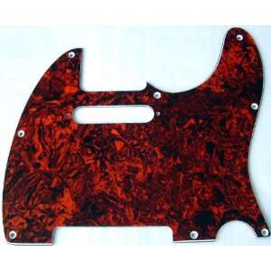  US TORTOISE 3 PLY PICKGUARD FITS AMERICAN TELECASTER 