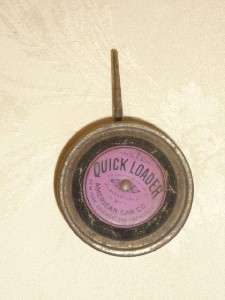 AMERICAN CAN CO QUICK LOADER INSECT POWDER TIN 1890S  