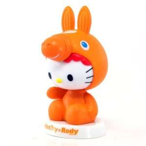  Hello Kitty X Rody Bobblehead   Orange Toys & Games