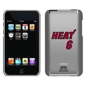  LeBron James Heat 6 on iPod Touch 2G 3G CoZip Case 