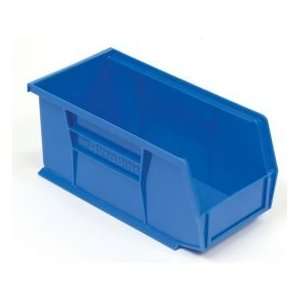 Akro Mils Blue Bins Case Of 36 For Two In One Plastic Stock & Utility 