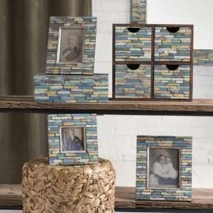  Shiraleah Grey 5 by 7 Inch Picture Frame