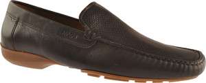 Bruno Magli Kolver Black Calfskin Loafers Size 7 13  