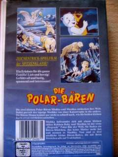 Die Polar   Bären, Trickfilm auf VHS in Sachsen   Zwickau  Film 