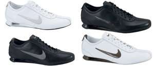 Nike SHOX RIVALRY Men Männer Herren Leder Schuhe Sneaker Schwarz 