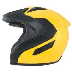 Zox Etna SVS Yellow Open Face Helmet 